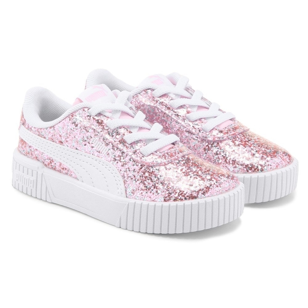 Puma Kids Sneakers in Pink and White